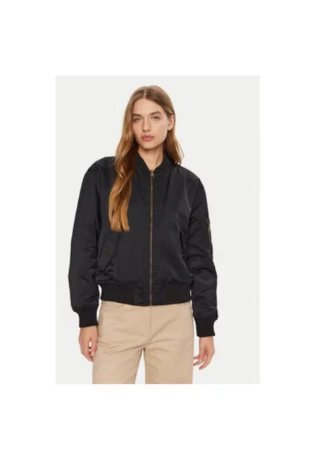 Дамско яке -  304698736 - Полиестер - Черно - Черен