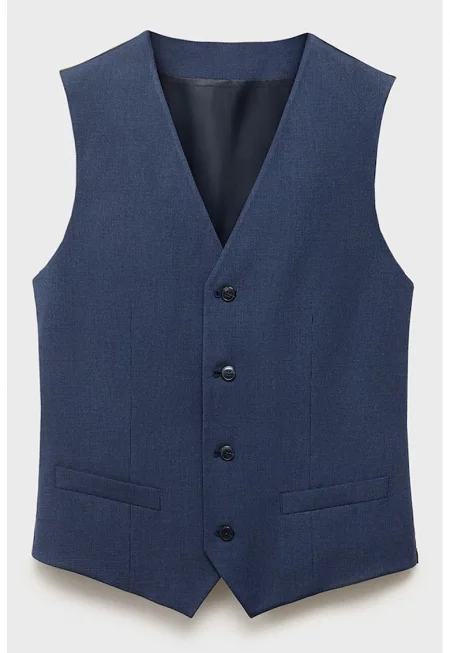 Елек с обшити джобове