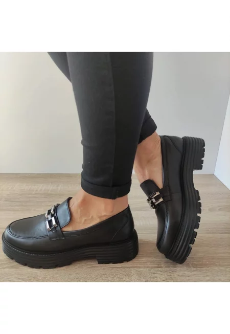 Ежедневни дамски обувки  44192 Черно - черно - Черен