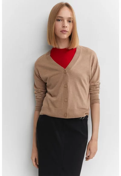 Фино плетена жилетка Lucca с шпиц