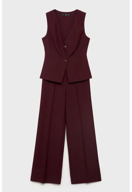 Гащеризон с дизайн 2в1 - Тъмновиолетов