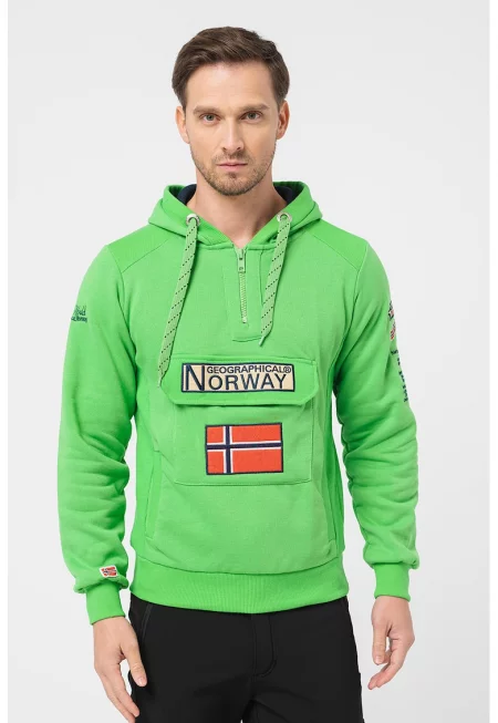 Худи Gymclass с връзка и бродирано лого