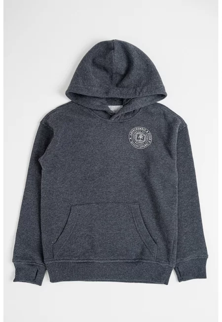 Худи с цепки за палците и лого