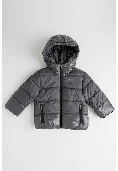 Капитонирано зимно яке с качулка
