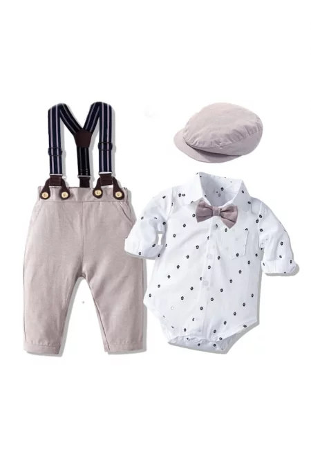 Костюм за момче с тиранти Matias