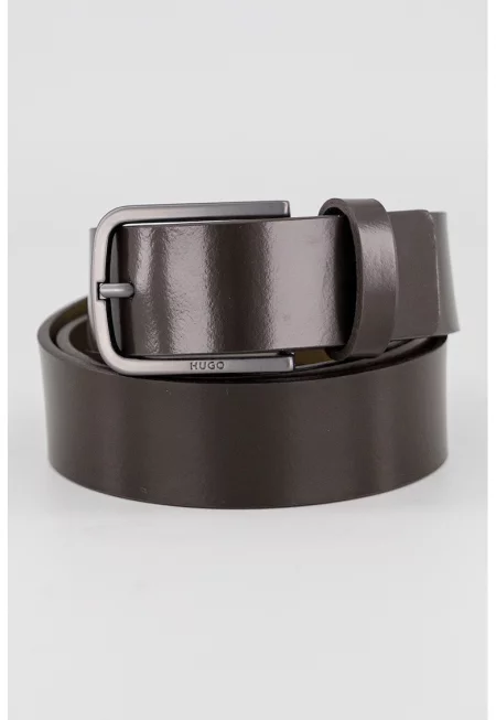 Кожен колан с метална тока