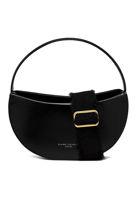 Кожена чанта Clelia - Черен