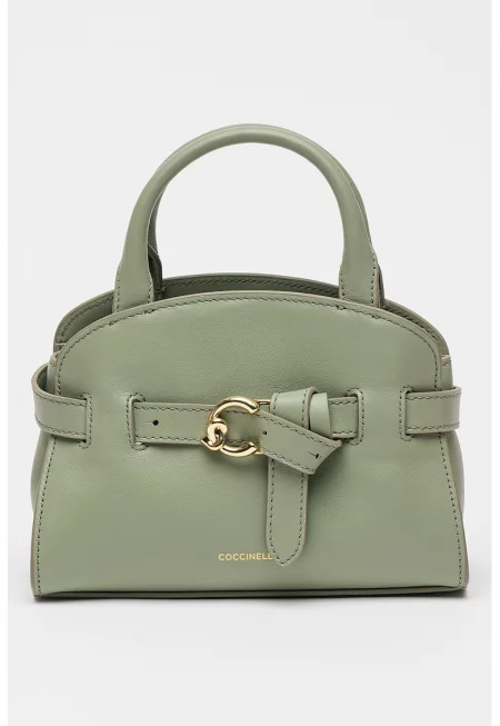 Кожена чанта Sabine с декоративна презрамка