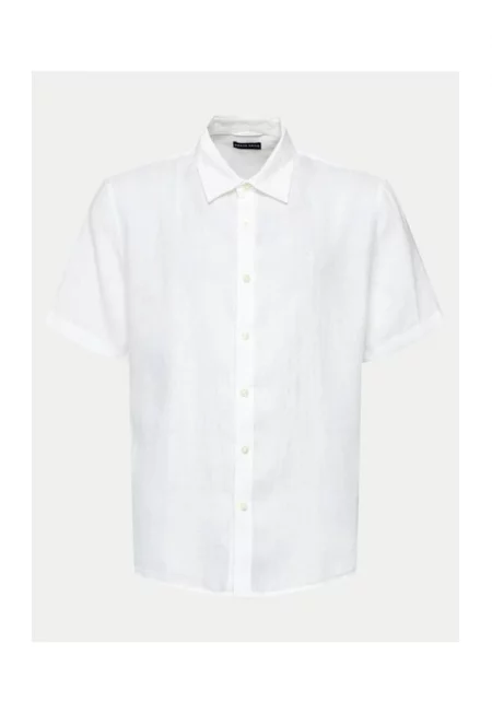 Мъжка риза -  99889 - Лен - XS INTL - Бяла