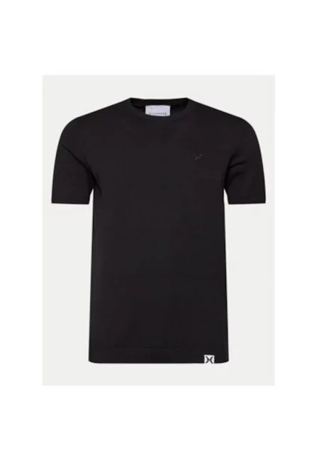 Мъжка тениска -  303886233 - Памук - Черен - Черен