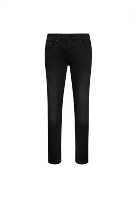 Мъжки дънки -  208502603 - Памук - Полиестер - Черни