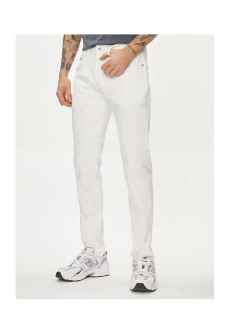 Мъжки дънки -  303664268 - Памук - 46963 - Бял