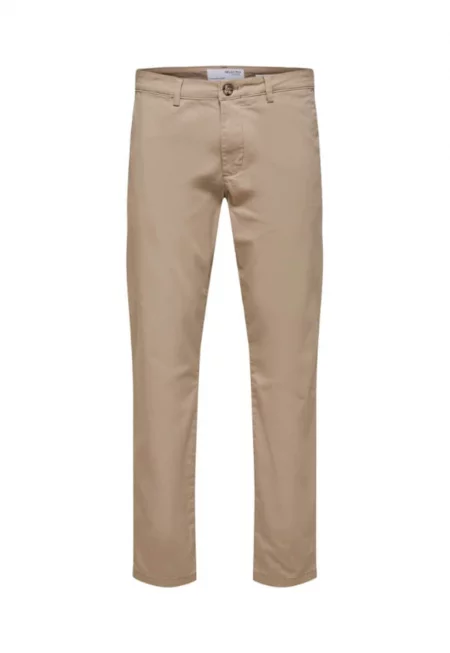 Мъжки панталон -  301598862 - Памук - Бежов