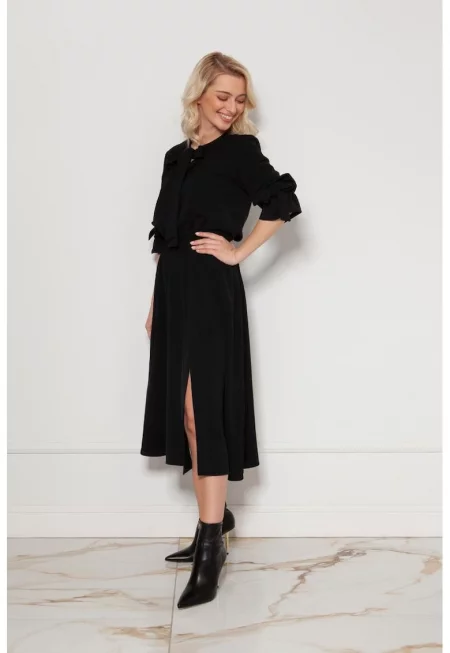 Миди рокля с цепка