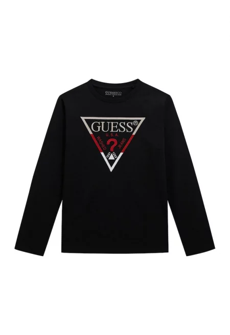 Памучна блуза с бродирано лого