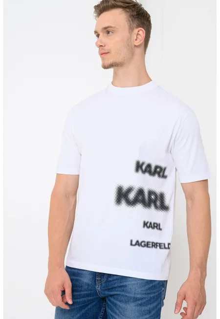 Памучна тениска с лого