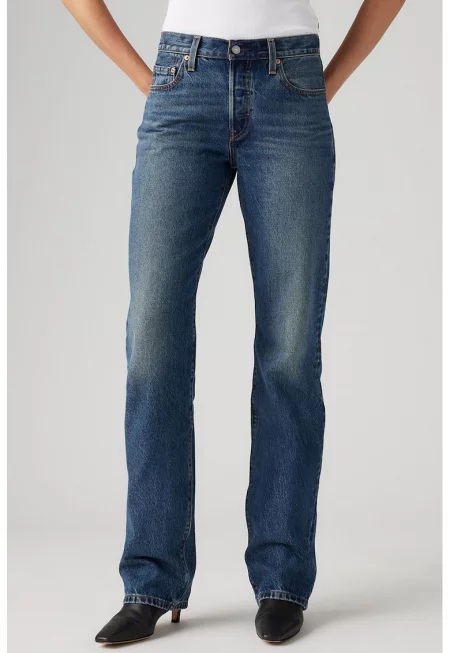 Прави дънки 501® '90s с декоративни камъни