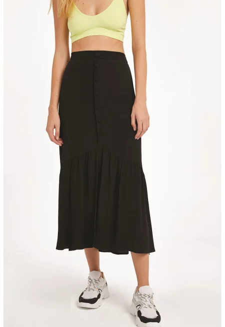 Разкроена миди пола