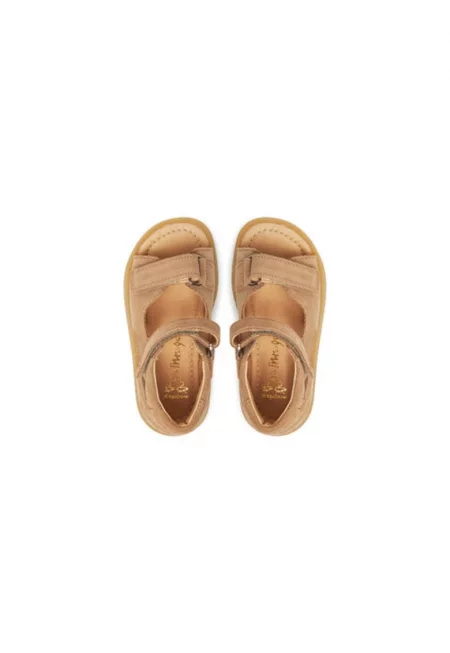 Сандали за момче - 1206/5-24 -  Естествена кожа - Кафяви - Кафяв