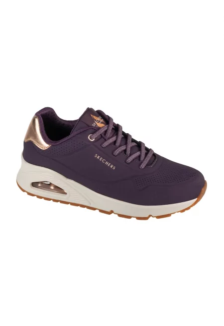 Спортни обувки Uno Shimmer Away от еко кожа - Виолетов