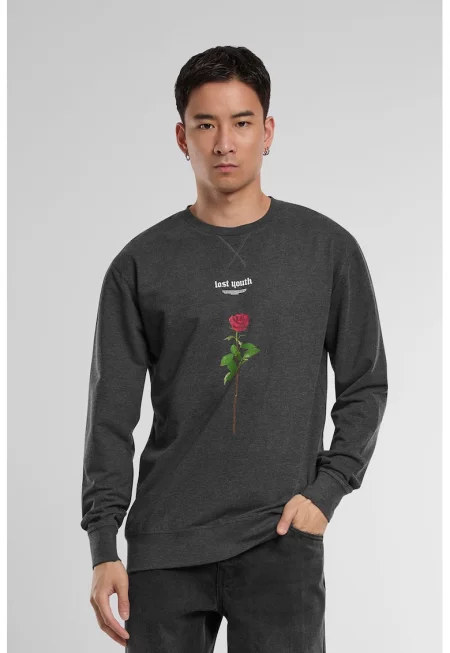 Суитшърт с овално деколте