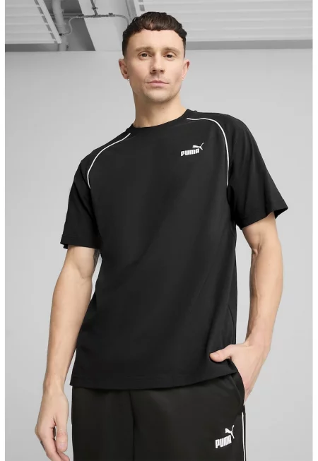 Тениска с овално деколте и ръкави реглан