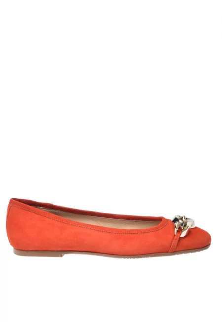 Велурени пантофки с верижка