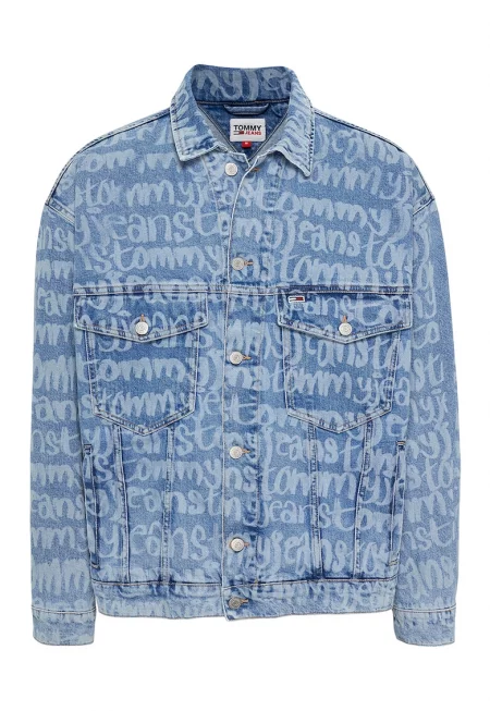 Яке Aiden от деним със свободна кройка