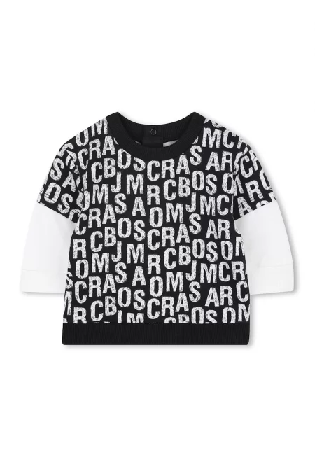 3 тениски и 2 панталона - 5 части - Черен/Мръснобял