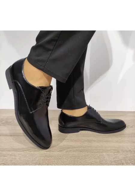 8482-0017 Черни Елегантни мъжки обувки Florantic - черни