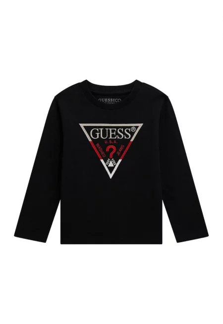 Блуза с овално деколте и лого