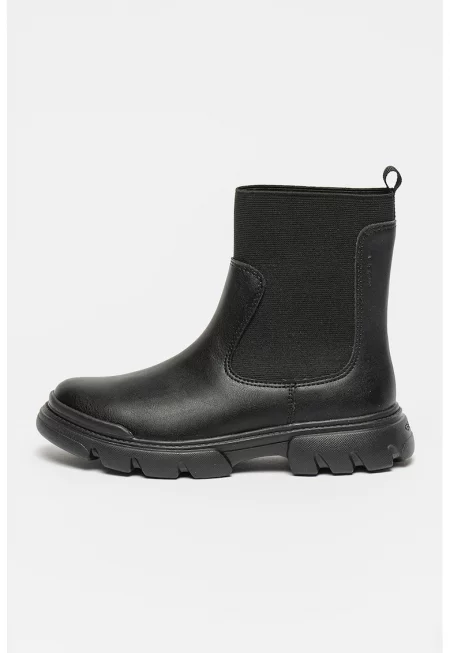 Боти Chelsea от еко кожа - Черен