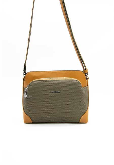 Чанта crossbody с джобове с цип