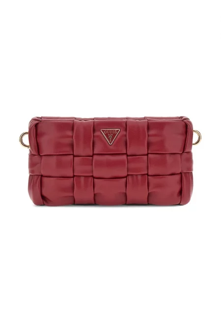 Чанта през рамо със сплетен ефект