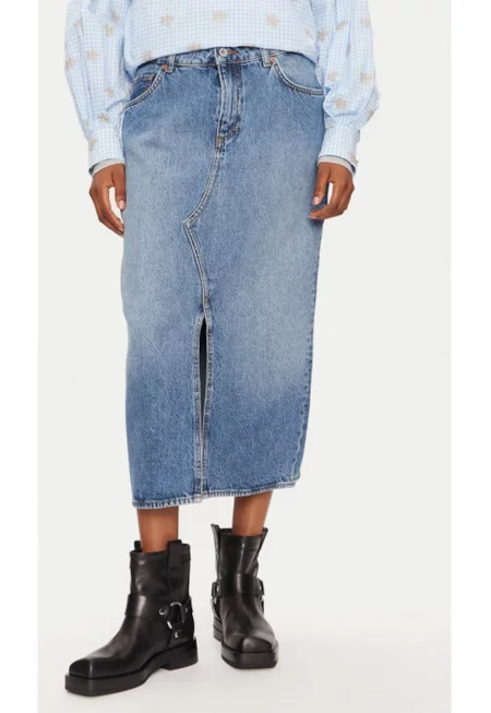 Дамска пола - Мустанг - 304340024 - Памук - Син - Син