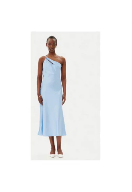 Дамска рокля  ADOJJBA - Полиестер - 46794 - Светлосин