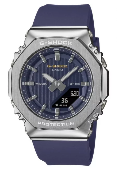 Дамски часовник G-SHOCK в морско синьо -GM-S2110SH-2AER