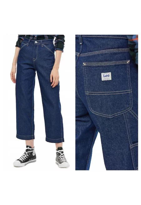 Дамски дънки -  Carpenter - 22962-46 - Памук - Дълги - Стандартна кройка - Дънкови - W28-L33 US - Сини