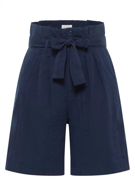 Дамски къси панталони  1016586 - Памук - Тъмносин