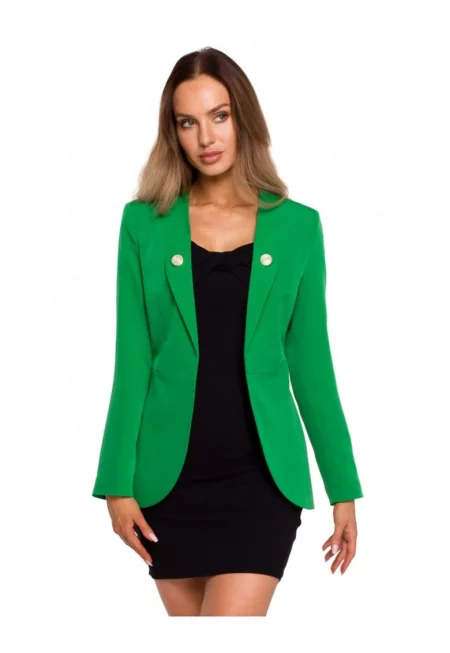 Дамско яке  Полиестер/Еластан - Зелено