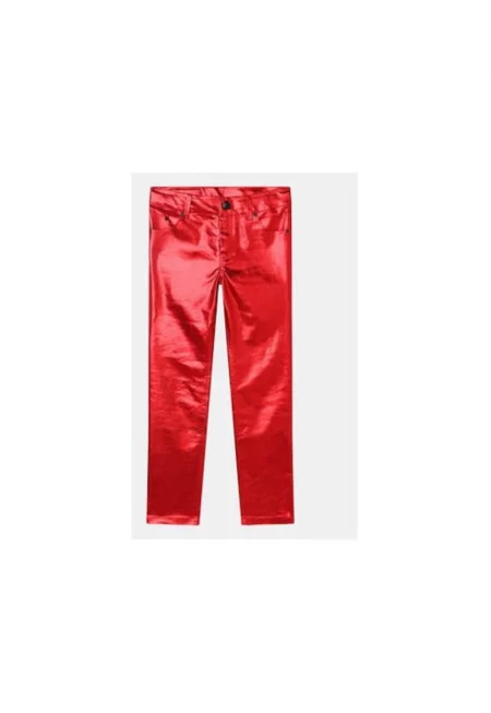 Детски панталон за момичета -  303040390 - Памук/Полиестер - 164 см - Черен