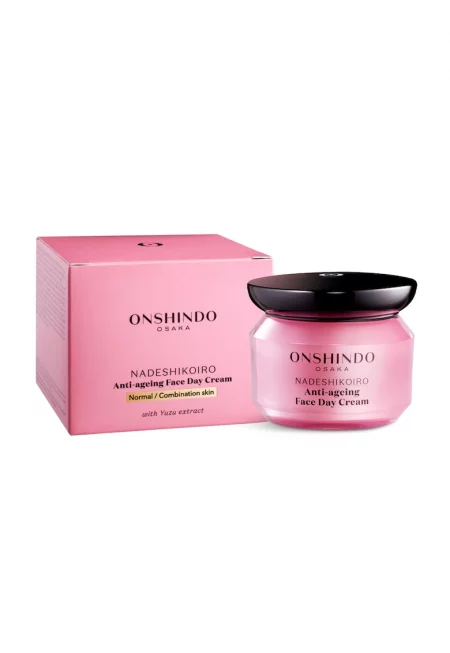 Дневен крем  против бръчки за лице за нормална кожа с екстракт от юзу - за нормална и комбинирана кожа - 50 мл