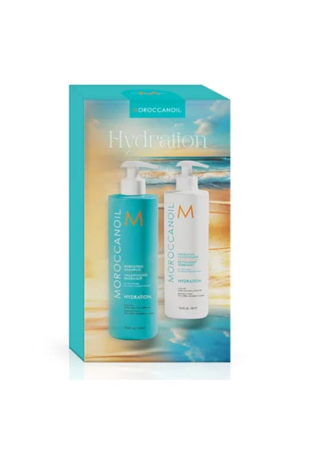 Duo Kit за шампоан - 500 ml + балсам - 500 mlqsafxz - Хидратация