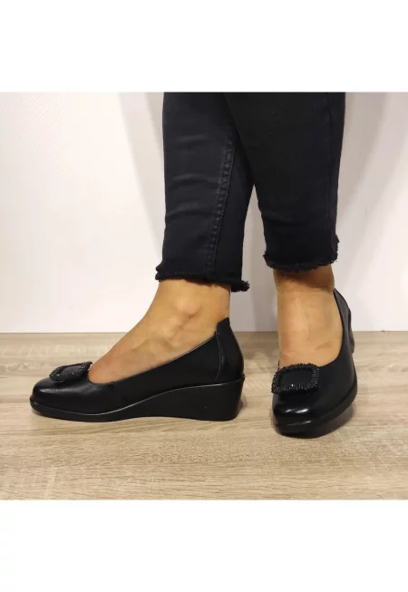 Ежедневни обувки Дамски  85-13 Черни - Черни