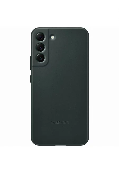 Калъф  Leather за Galaxy S22+ - Green