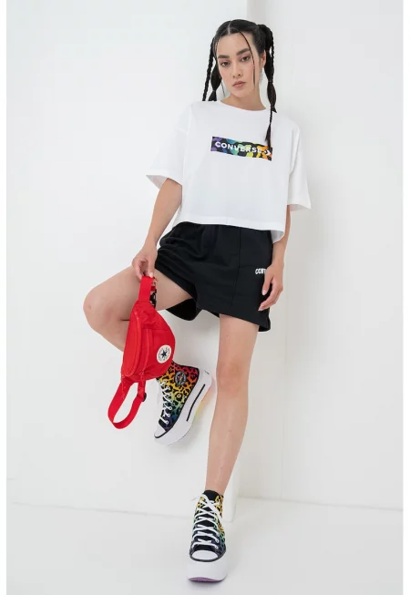 Къса свободна тениска Pride