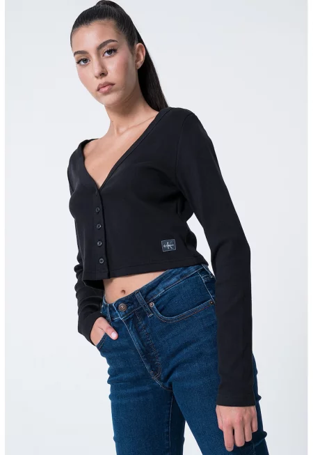 Къса жилетка с шпиц