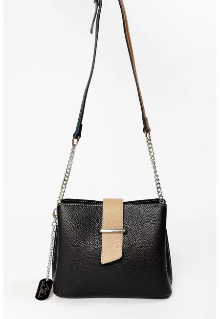 Кожена чанта през рамо Ciosa