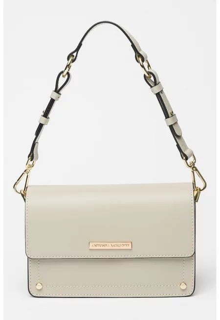 Кожена чанта с отделящи се презрамки