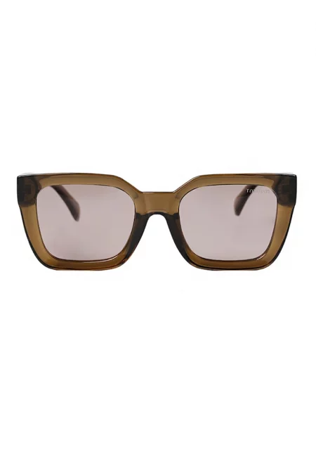 Квадратни слънчеви очила - Кафяв/Каки